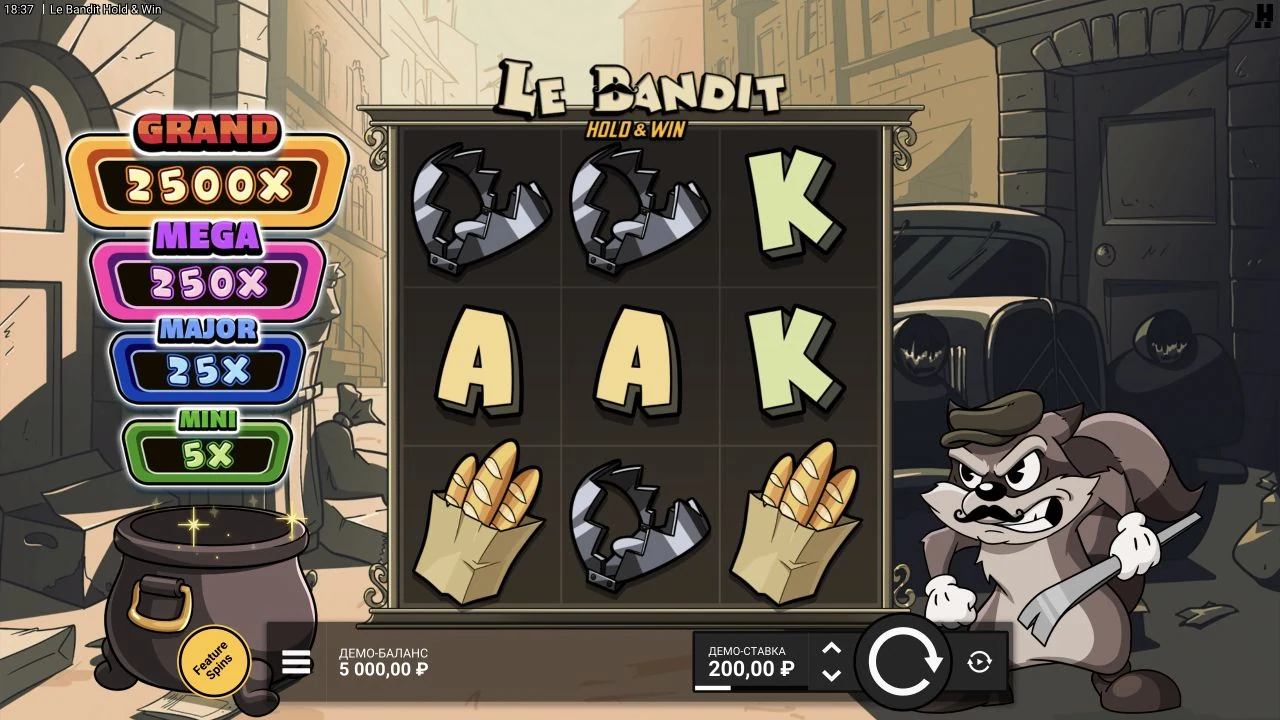Le Bandit Hold & Win